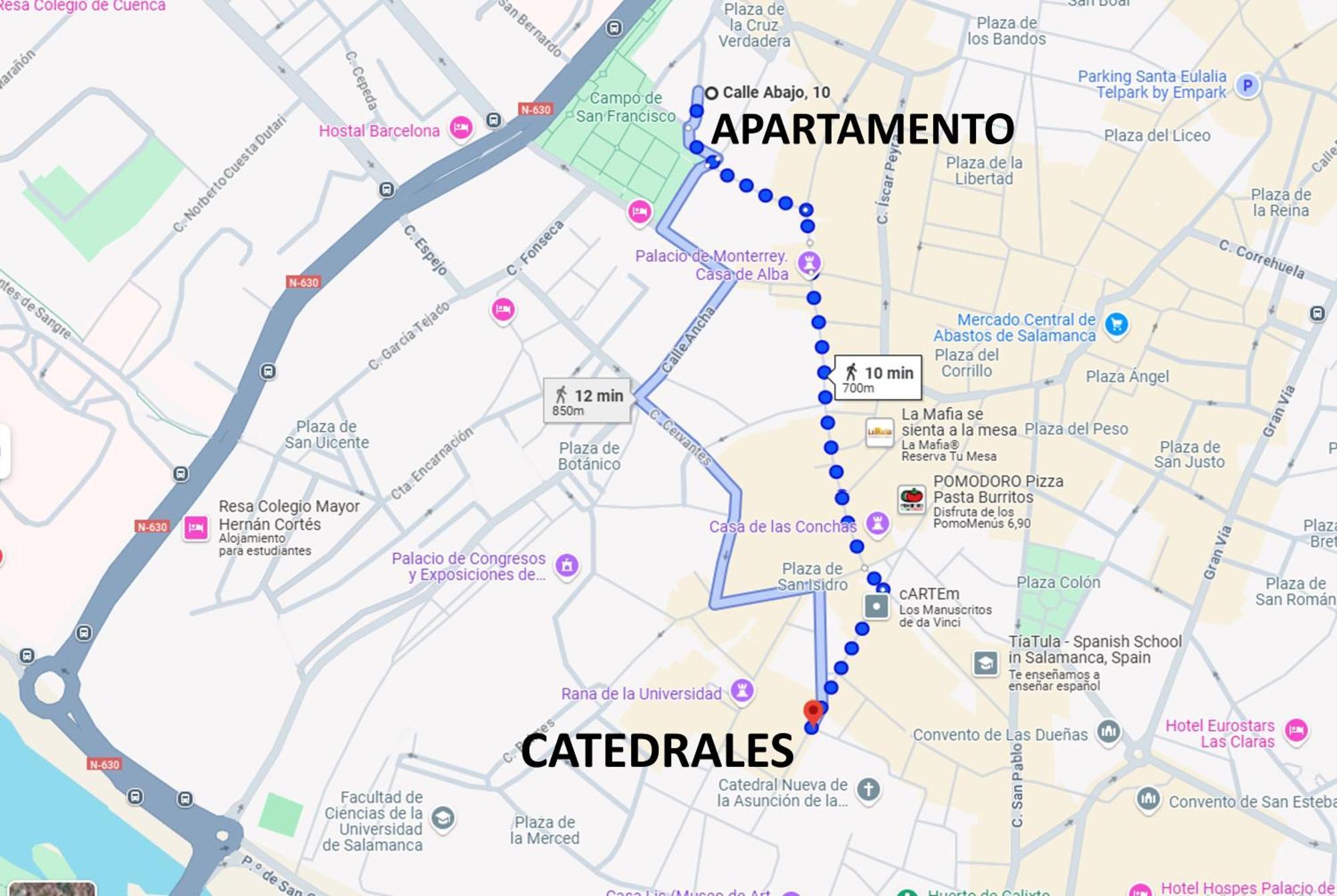 Alojamiento Abajo10 Centro Universidad By Keyhom 萨拉曼卡 外观 照片
